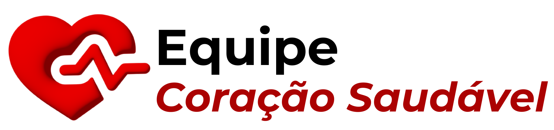 Logo Coração Saudável - Equipe 3